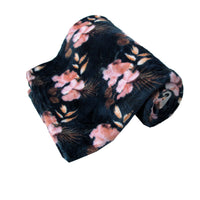 Thumbnail for 190GSM Fashion Printed Ultra Soft Coral Fleece Throw 127 x 152cm Roxy