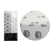 Thumbnail for 250TC Bears & Arrows 2 Pack Fitted Cot Sheets 70 x 130 x 19 cm