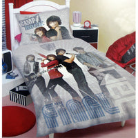 Thumbnail for Disney Camp Rock Final Jam Grey Quilt Cover Set Single