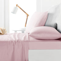 Thumbnail for Belmondo 225TC Sheet Set Blush - Single