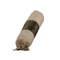 Thumbnail for Studio Latte Chocolate Faux Leather - Neckroll Cover