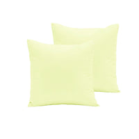 Thumbnail for Pair of Polyester Cotton European Pillowcases Buttercup