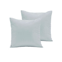 Thumbnail for Pair of Polyester Cotton European Pillowcases Ice Blue