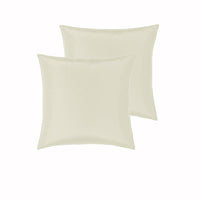 Thumbnail for PepperMIll Satin European Pillowcases ( Pair ) IVORY