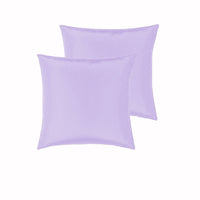Thumbnail for PepperMIll Satin European Pillowcases ( Pair ) LILAC