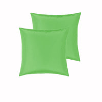 Thumbnail for PepperMIll Satin European Pillowcases ( Pair ) LIME