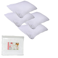 Thumbnail for Easyrest Stain Resistant Standard Pillow Protectors 4 Pack