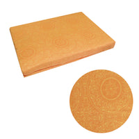 Thumbnail for Bazaar Orange Cotton Fitted Combo Set King