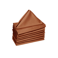 Thumbnail for Hoydu Set of 8 Cotton Napkins Copper