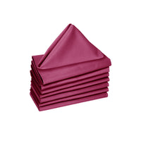 Thumbnail for Hoydu Set of 8 Cotton Napkins Fuschia