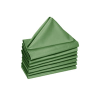 Thumbnail for Hoydu Set of 8 Cotton Napkins Hedge Green