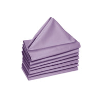 Thumbnail for Hoydu Set of 8 Cotton Napkins Lavender Mist