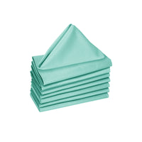 Thumbnail for Hoydu Set of 8 Cotton Napkins Light Turquoise