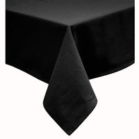 Thumbnail for Hoydu Cotton Blend Table Cloth 180cm x 220cm  - BLACK