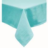 Thumbnail for Hoydu Cotton Blend Table Cloth 160cm x 260cm  - LIGHT TURQUOISE