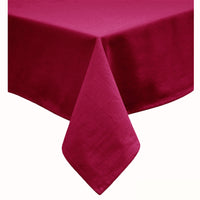 Thumbnail for Hoydu Cotton Blend Table Cloth 160cm x 260cm  - PERSIAN RED