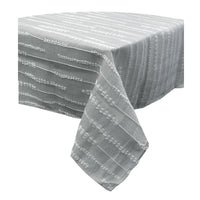 Thumbnail for Perline Grey Jacquard Polyester Tablecloth 160 x 230cm