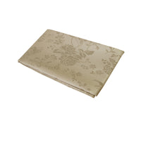 Thumbnail for Jacquard Table Cloth Roses Latte 135 x 180cm Rectangle