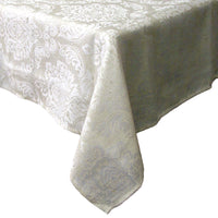 Thumbnail for Royale Damask Table Cloth Cream 160 x 270 cm