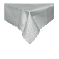 Thumbnail for Jacquard Table Cloth Scribble Grey 150 x 270 cm