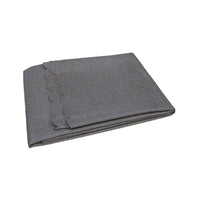 Thumbnail for Waylon Damask Permanent Press Polyester Tablecloth 135 x 180cm Ash