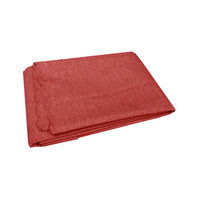 Thumbnail for Waylon Damask Permanent Press Polyester Tablecloth 135 x 180cm Red