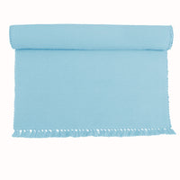 Thumbnail for Hoydu Set of 2 - Cotton Ribbed Table Placemats Sky Blue