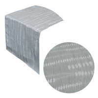 Thumbnail for Perline Grey Jacquard Table Runner 40 x 150 cm