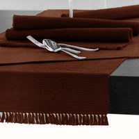 Thumbnail for Hoydu Cotton Ribbed Table Runner 45cm x 150cm - COPPER