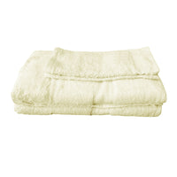 Thumbnail for Pack of 4 - Egyptian Cotton Extra Large Bath Sheets and Face Washers set Rich Cream