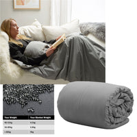 Thumbnail for Accessorize Weighted Calming Blanket 9kg Single