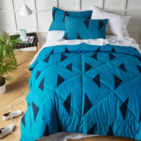 Thumbnail for Accessorize Aster Washed Cotton Comforter Set King