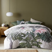 Thumbnail for Accessorize Curiosity Washed Cotton Printed 3 Piece Comforter Set King