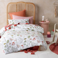 Thumbnail for Happy Kids Story Time White Digital Printed Comforter Set Single