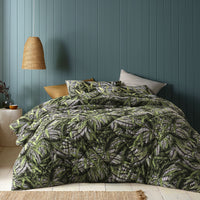 Thumbnail for Accessorize Styx Washed Cotton Printed 3 Piece Comforter Set King