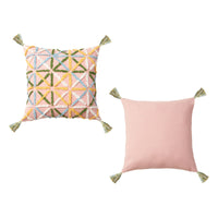 Thumbnail for Accessorize Adena Blush Filled Square Cushion