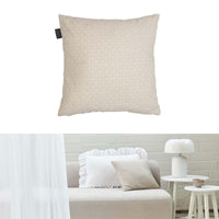Thumbnail for Bedding House Chelsy Sand Square Filled Cushion 40cm x 40cm
