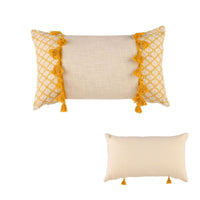 Thumbnail for Accessorize Eleni Ochre Rectangular Filled Cushion 30cm x 50cm