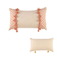 Thumbnail for Accessorize Eleni Pink Rectangular Filled Cushion 30cm x 50cm