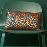 Thumbnail for Bedding House Felidea Green Filled Oblong Cushion