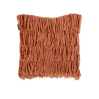 Thumbnail for Bedding House Flapper Applique Filled Square Cushion - Terra