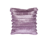 Thumbnail for Bedding House Fringy Lilac Luxury Cotton Filled Cushion