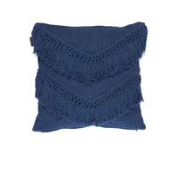 Thumbnail for Bedding House Heather Blue Luxury Cotton Filled Cushion