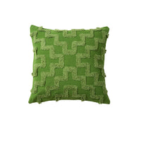 Thumbnail for Accessorize Janni Green Filled Square Cushion