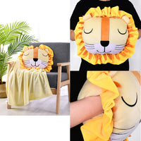 Thumbnail for Happy Kids Lion Novelty Cushion/Throw