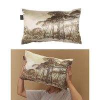 Thumbnail for Bedding House Odetta Natural Oblong Filled Cushion 30cm x 50cm