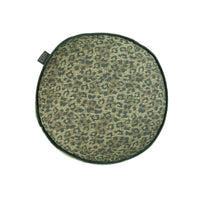 Thumbnail for Bedding House Pardus Luxury Cotton Round Filled Cushion - Green