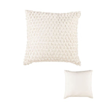 Thumbnail for Accessorize Pippa White Square Filled Cushion 45cm x 45cm