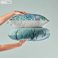 Thumbnail for Bedding House Plantiful Green Filled Square Cushion