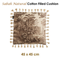 Thumbnail for Bedding House Sabah Natural Luxury Cotton Filled Cushion